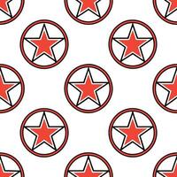 Illustrate a seamless pattern featuring retro polka dots in vibrant primary colors for a playful mid century modern theme Set 14 vector