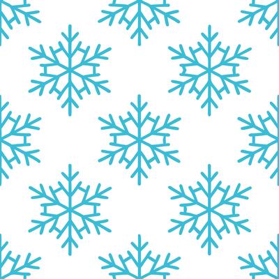 Icy crystal formation seamless tile pattern with sparkling frost and cool blue highlights