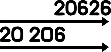 Holographic timeline stretching from 2026 to 2027 marking key milestones for long term planning vector