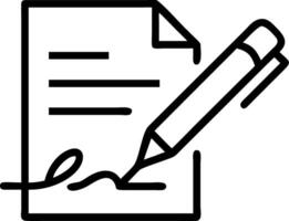 Holographic pen signs a floating digital document symbolizing secure digital signatures and authentication processes vector