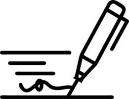 Holographic pen signs a floating digital document symbolizing secure digital signatures and authentication processes Set 3 vector