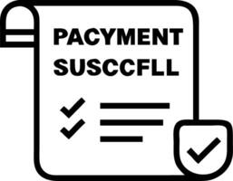 Holographic notification reading Payment Successful with transaction details to signify successful financial transactions vector