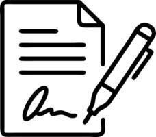 Holographic pen signing a digital document representing secure digital signatures and authentication vector