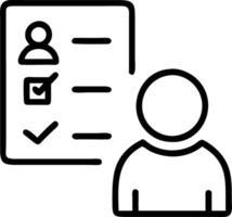 holographic checklist for remote work vector