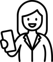 Happy middle aged business woman holding mobile cell phone using cellphone in office smiling mature old professional lady business owner entrepreneur using smartphone standing in h Set 5 vector