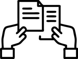 Hands interact with legal documents and compliance metrics holographically representing compliance documentation and legal review processes Set 2 vector