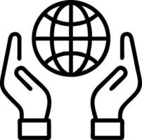 Hands interacting with a holographic globe showing financial and linguistic data to represent global market insights in business intelligence Set 4 vector