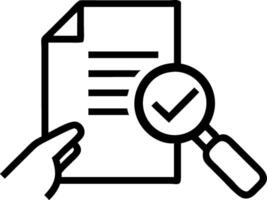 Hand using holographic magnifying glass focusing on light bulb with education symbols symbolizing educational growth and goal achievement in e learning in empty space vector
