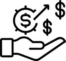 Hand using holographic financial adjustment tools for profit and loss with empty space background Set 2 vector
