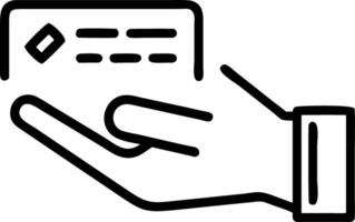 Hand using holographic device to prepare tax audit with empty space background vector