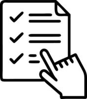 Hand reviewing holographic audit document with regulation evaluation quality assurance icons in empty space Set 4 vector