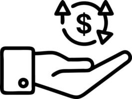 Hand presenting holographic pricing icon symbolizing sales pricing in marketing within empty space background Set 2 vector