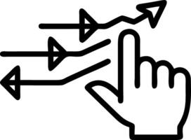 Hand pointing holographic timeline with year 2026 and ascending arrows showing business goals planning strategic growth on digital interface in empty space Set 2 vector
