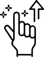 Hand pointing at holographic SME business growth icons with various business related symbols representing growth strategy success of small and medium sized enterprises in empty spa Set 2 vector