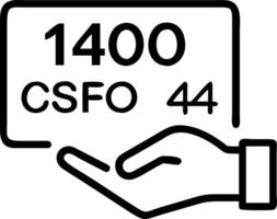 Hand places checkmark on ISO 14001 label representing quality control and certification for environmental management systems EMS Set 5 vector