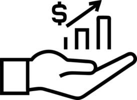 Hand interacting with holographic financial metrics display for revenue analysis with empty space background Set 2 vector