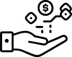 Hand interacting with holographic digital literacy activities with empty space background Set 16 vector