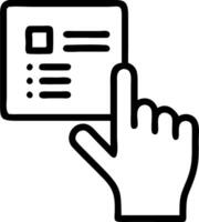 Hand interacting with holographic device showcasing digital literacy in education with empty space background Set 16 vector