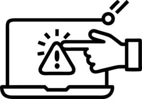 Hand interacting with holographic cybersecurity device showing username password lock icons in empty space Set 6 vector