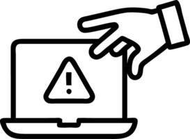 Hand interacting with holographic cybersecurity device showing username password lock icons in empty space Set 5 vector