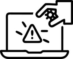 Hand interacting with holographic cybersecurity device showing username password lock icons in empty space Set 3 vector