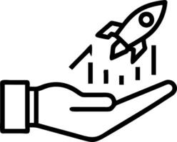 Hand interacting with holographic business ethics device showing integrity accountability teamwork fair practices icons in empty space Set 8 vector