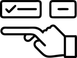 Hand interacting with a floating progress bar with steps marked as In Progress and Completed to illustrate progress tracking in project management Set 3 vector