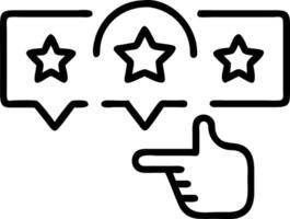 Hand giving one star holographic rating on negative customer review interface with dissatisfied emoticons in empty space Set 6 vector