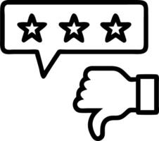 Hand giving one star holographic rating on negative customer review interface with dissatisfied emoticons in empty space Set 3 vector