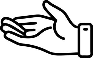 Hand demonstrating holographic yoga practices for wellness with empty space background vector
