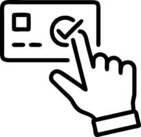Hand confirming secure online payment on holographic digital interface with verification tick symbol in empty space Set 6 vector