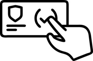 Hand confirming secure online payment on holographic digital interface with verification tick symbol in empty space Set 3 vector