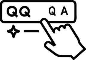 Hand adjusting holographic quality level slider from poor to excellent displaying QC QA symbols symbolizing quality improvement and standardization in business practices in empty s Set 7 vector