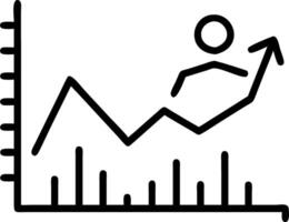 Graphs display progress of employee skill development holographically illustrating training metrics and performance tracking vector