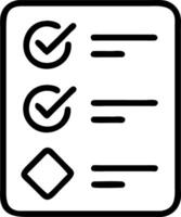 Glowing checklist with approved and rejected ticks and crosses representing compliance checklists in a digital compliance system vector