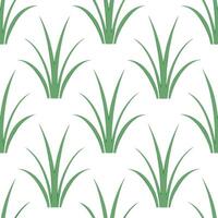 Gentle spring breeze seamless tile pattern with soft green grasses swaying in the wind symbolizing renewal vector
