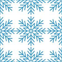 Frost covered branches seamless tile pattern with intricate ice details and snowy accents vector