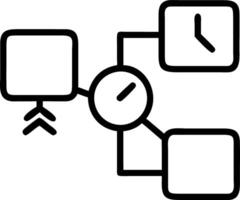 Floating task panels with progression indicators representing workflow management in a digital office environment vector