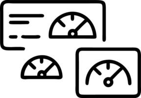 Floating dashboards showcase key performance indicators KPIs within a digital interface illustrating interactive metrics and performance tracking vector