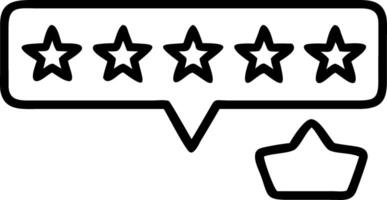 Floating 5 star icons with user generated feedback in progress representing interactive ratings in a digital feedback system vector