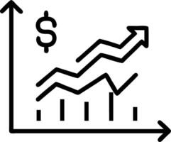 Financial metrics depicted by a holographic bar graph displaying profit and cost comparisons in a modern financial analysis scene vector