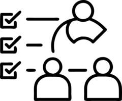 evaluation in agile projects vector