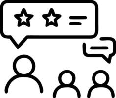 evaluation for customer satisfaction Edition vector