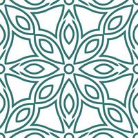 Ethnic patterns seamless design with symmetrical shapes and organic curves for a balanced flowing cultural theme vector