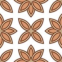 Ethnic graphics seamless pattern with traditional symbols and earthy color schemes for a grounded cultural look Set 7 vector