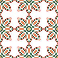 Ethnic graphics seamless pattern with abstract art elements and vibrant color contrasts for a modern cultural aesthetic Set 5 vector
