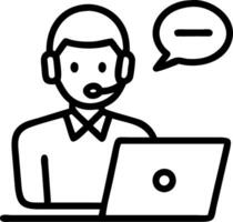 Energetic Indian call center agent wearing headset conversing with client illustrating seamless telemarketing approach in busy office setting vector