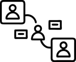 Employee profiles floating holographic cards showcasing employee data and teams in a collaborative office environment vector