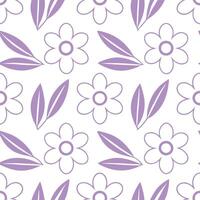 Elegant spring floral seamless pattern with pastel colors and soft textures for calm soothing designs vector