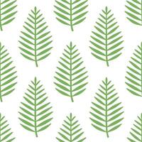 Elegant spring moss and fern seamless tile pattern with soft green hues and nature inspired motifs vector